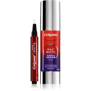 Colgate Max White Pen + Purple Serum Set fogfehérítő szett a fogakra kép