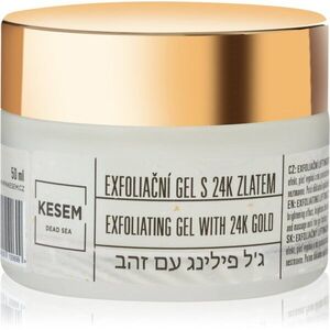 KESEM Exfoliating Gel with 24K Gold bőrradír gél 24 karátos arannyal 50 ml kép
