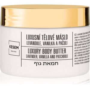 KESEM Luxury Body Butter Lavender, Vanilla & Patchouli testvaj levandule, vanilka a pačuli 350 ml kép