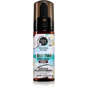 Organic Shop Paradise Found Coco & Majestic Monoi testhab önbarnító hatással árnyalat Dark 160 ml kép