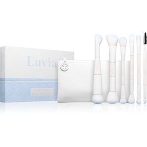 Luvia Cosmetics Duo Voyage Utazó ecsetkészlet táskával Blue Horizon 7 db kép