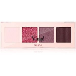 PUPA Milano Vamp! Eyeshadow Palette szemhéjfesték paletta 004 Vibrant Plum 5.2 g kép