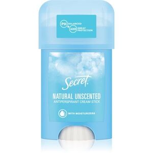 Secret Natural Unscented Antiperspirant Cream Stick krémes izzadásgátló hölgyeknek 40 ml kép