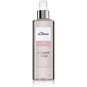 s.Oliver Elegant Floral For Her testápoló spray hölgyeknek 250 ml kép