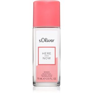 s.Oliver Here and Now Women Deo szórófejjel hölgyeknek 75 ml kép