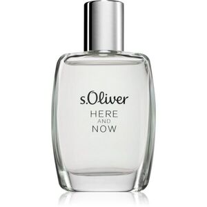 s.Oliver Here and Now Men Eau de Toilette uraknak 30 ml kép