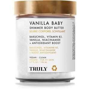Truly Vanilla Baby intenzív hidratáló testvaj gyöngyházfényű 198 ml kép