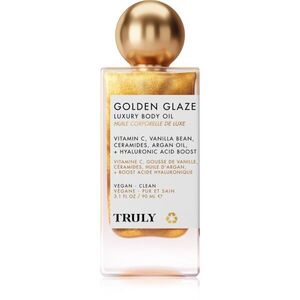 Truly Golden Glaze hidratáló testápoló olaj élénkítő hatással 90 ml kép