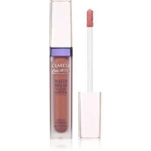 Claresa Care All Day Matte Mood Liquid Lipstick mattító folyékony rúzs árnyalat 01 Joyful 7 ml kép