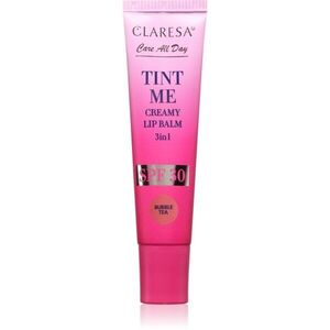 Claresa Tint Me Creamy Lip Balm ajakbalzsam hidratáló hatással árnyalat Bubbletea 12 ml kép