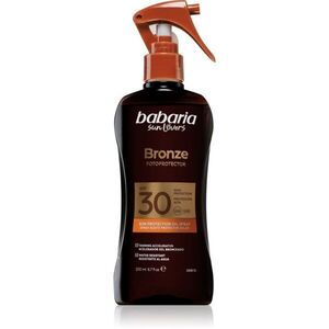 Babaria Sun Bronze Spray Sun Protector Oil védő olaj SPF 30 200 ml kép