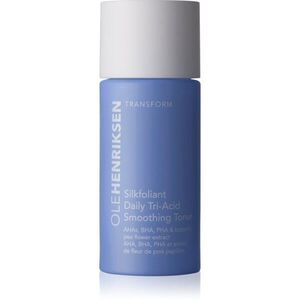 OLEHENRIKSEN Transform Silkfoliant Daily Tri-Acid Smoothing Toner with Mandelic Acid gyengéd bőrhámlasztó tonik mindennapi használatra 30 ml kép