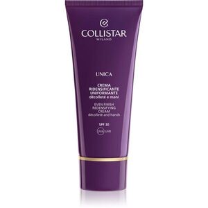 Collistar Unica Even Finish Redensifying Cream feszesítő krém dekoltázsra és mellre SPF 30 75 ml kép