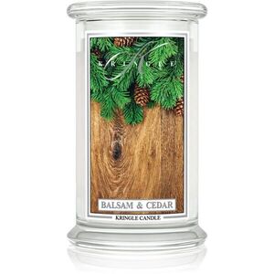 Kringle Candle Classic Balsam & Cedar illatgyertya 623 g kép