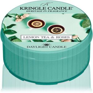 Kringle Candle Lemon Tea & Roses illatgyertya 42 g kép