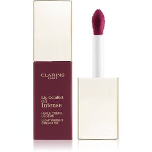 Clarins Lip Comfort Oil Intense olajos szájfény tápláló hatással árnyalat 03 Intense Raspberry 6 ml kép