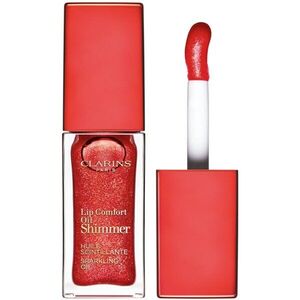 Clarins Lip Comfort Oil Shimmer ajak olaj árnyalat 07 Red Hot 7 ml kép
