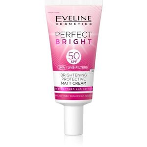 Eveline Cosmetics Perfect Bright SPF 50 védő mattító arckrém SPF 50 30 ml kép