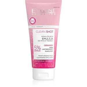 Eveline Cosmetics Clean Shot 5% Ceramidy Complex intenzíven hidtatáló és tisztító emulzió 150 ml kép