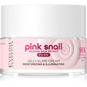 Eveline Cosmetics Pink Snail Glazed Skin Effect élénkítő krém 50 ml kép