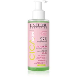 Eveline Cosmetics Cica Skin oil nyugtató és tisztító olaj az arcra 145 ml kép