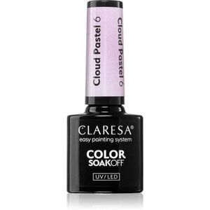 Claresa SoakOff UV/LED Color Cloud Pastel gél körömlakk UV / LED-es lámpákhoz árnyalat 6 5 g kép