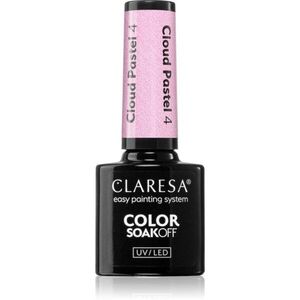 Claresa SoakOff UV/LED Color Cloud Pastel gél körömlakk UV / LED-es lámpákhoz árnyalat 4 5 g kép