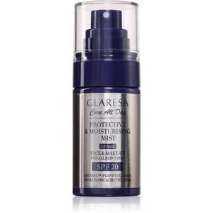 Claresa Care All Day Protective & Moisturising Mist sminkfixáló spray hidratáló hatással SPF 20 50 ml kép