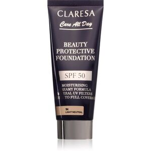 Claresa Care All Day Beauty Protective Foundation védő make-up SPF 50 árnyalat 1N Light Neutral 30 ml kép