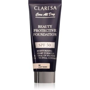 Claresa Care All Day Beauty Protective Foundation védő make-up SPF 50 árnyalat 1W Light Warm 30 ml kép