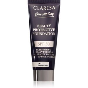 Claresa Care All Day Beauty Protective Foundation védő make-up SPF 50 árnyalat 0N Fair Neutral 30 ml kép