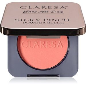 Claresa Care All Day Silky Pinch Powder Blush kompakt arcpirosító a hosszan tartó hatásért 03 Lumi Peach 2 g kép