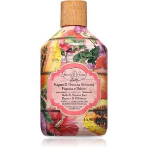 Rudy - Le Maioliche Papaya & Ibisco tusfürdő gél 500 ml kép