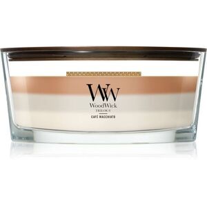 Woodwick Trilogy Café Macchiato illatgyertya fa kanóccal 453.6 g kép