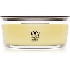 Woodwick Yuzu & Vetiver illatgyertya fa kanóccal 453.6 g kép