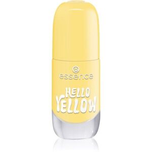 essence Gel Nail Polish géles körömlakk árnyalat 41 HELLO YELLOW 8 ml kép