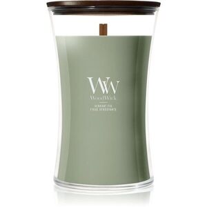Woodwick Verdant Fig illatgyertya fa kanóccal 610 g kép