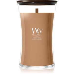 Woodwick Hazelnut Roast illatgyertya fa kanóccal 610 g kép
