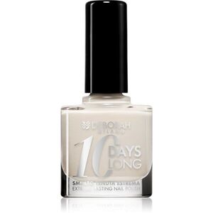 Deborah Milano 10 Days Long gyorsan száradó körömlakk árnyalat 21 Pearly White 11 ml kép