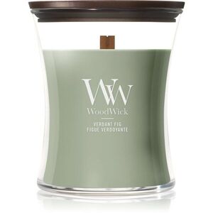 Woodwick Verdant Fig illatgyertya fa kanóccal 275 g kép