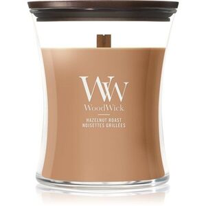 Woodwick Hazelnut Roast illatgyertya fa kanóccal 275 g kép