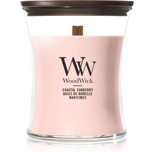Woodwick Coastal Sunberry illatgyertya fa kanóccal 275 g kép