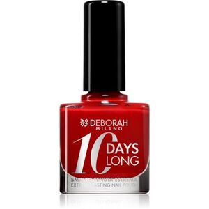 Deborah Milano 10 Days Long gyorsan száradó körömlakk árnyalat 161 Dark Red 11 ml kép
