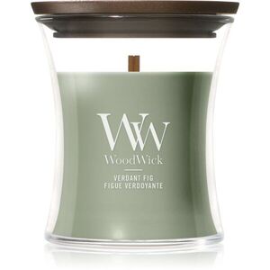 Woodwick Verdant Fig illatgyertya fa kanóccal 85 g kép