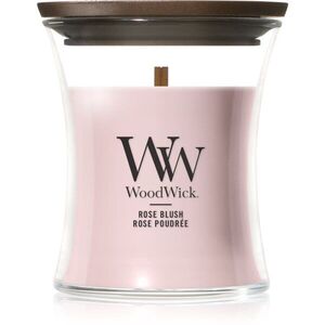 Woodwick Rose Blush illatgyertya fa kanóccal 85 g kép