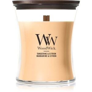 Woodwick Tangerine & Citron illatgyertya fa kanóccal 275 g kép