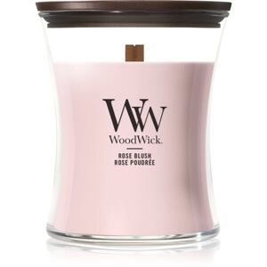 Woodwick Rose Blush illatgyertya fa kanóccal 275 g kép