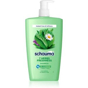 Schwarzkopf Schauma 7 Herbs Freshness gyógynövényes sampon normál és zsíros hajra 1000 ml kép