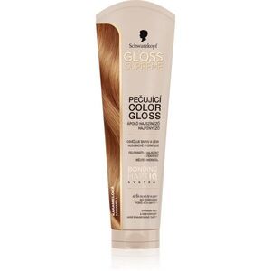 Schwarzkopf Creme Supreme Gloss színező pakolás hidratálást és fényt biztosít árnyalat Caramel Brown 145 ml kép