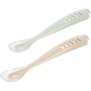 Beaba Silicone Spoon Set kiskanál tokkal Clay 4m+ 2 db kép